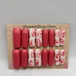 Custom Nails Valentines